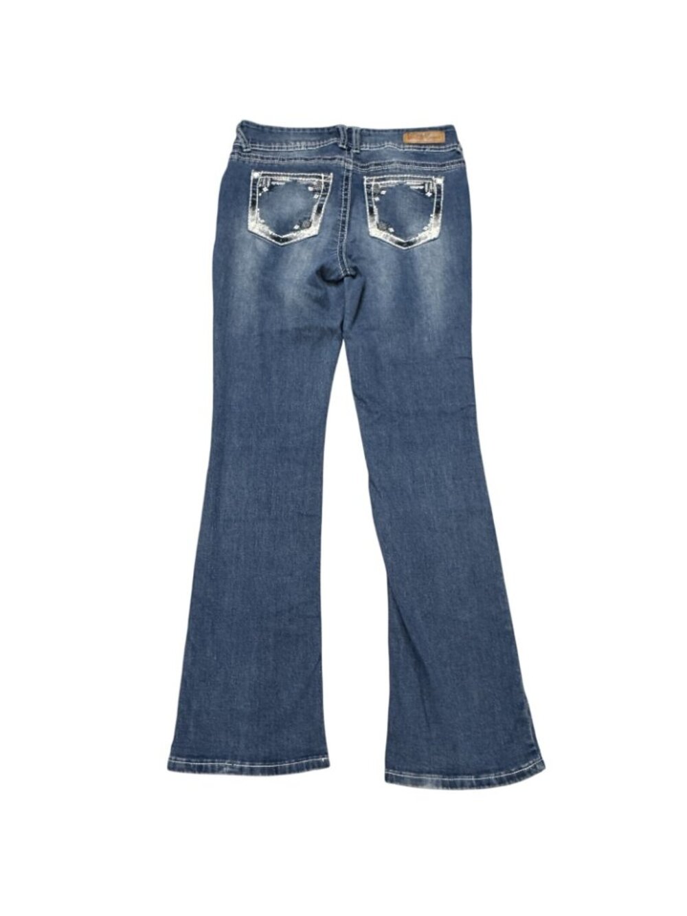 Wallflower Bootcut Jeans Womens Size 5 Luscious Curvy Fit Blue Denim Mid Rise - Picture 2 of 16